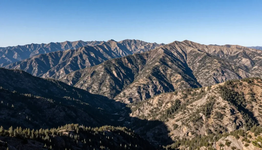 Scenic mountain vista in Humboldt-Toiyabe National Forest Scenic mountain vista in Humboldt-Toiyabe National Forest