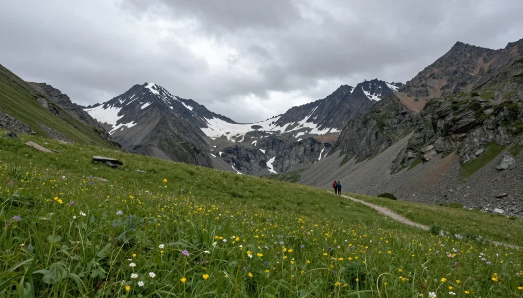 Sokhondinsky Nature Reserve mountain landscapes in Zabaykalsky Krai