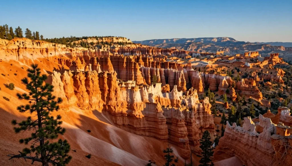 Stunning hoodoos and rock formations at nearby Bryce Canyon Stunning hoodoos and rock formations at nearby Bryce Canyon
