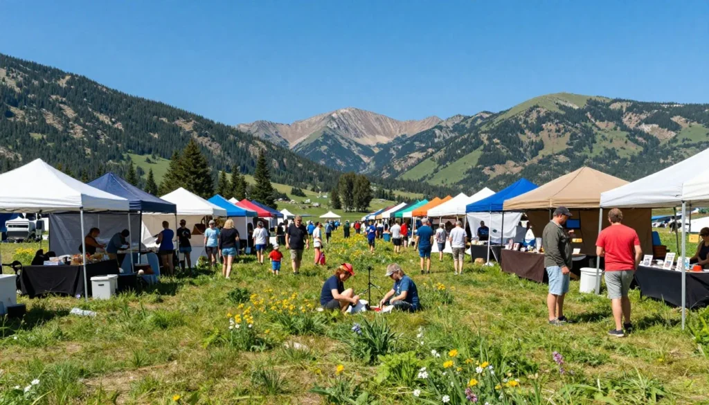 Summer mountain festival in Utah near Eagle Point with outdoor activities and family entertainment Summer mountain festival in Utah near Eagle Point with outdoor activities and family entertainment