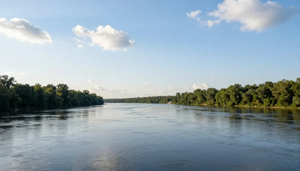 Tennessee River scenic view near Savannah