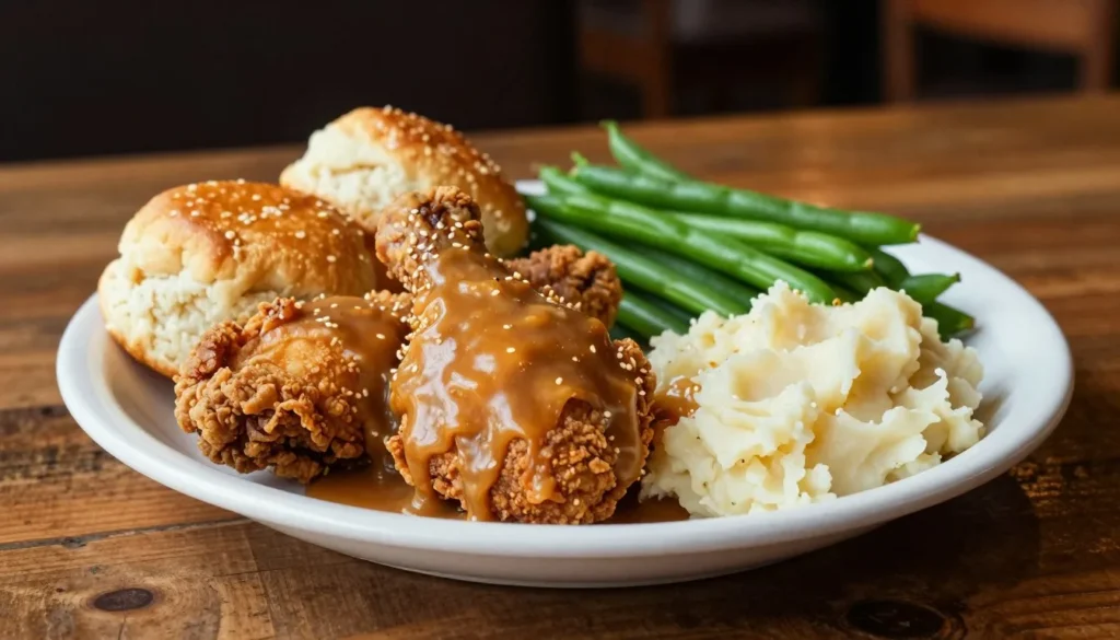 Traditional Tennessee comfort food served at local restaurant