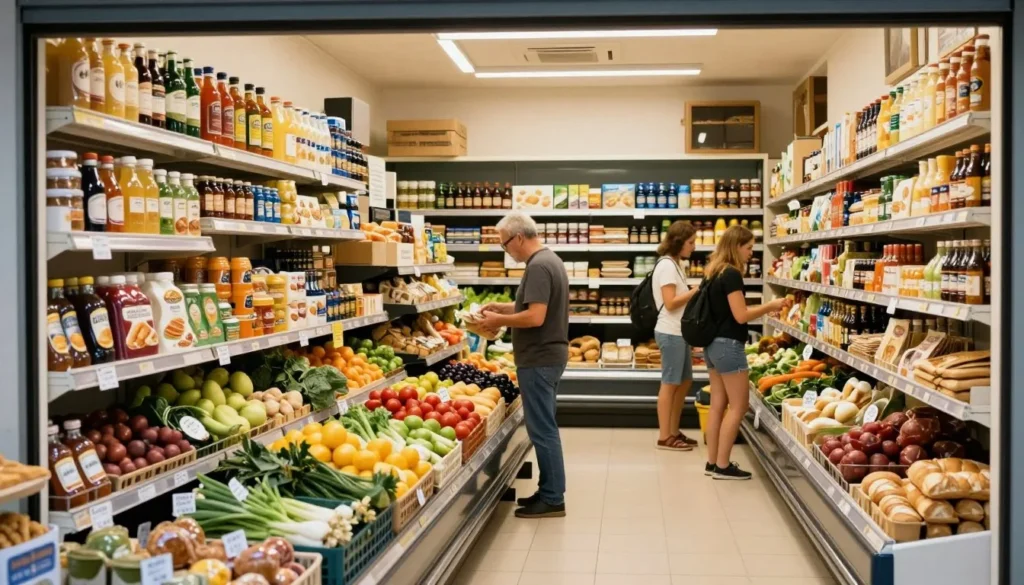 Budget-friendly Italian grocery store with local products and fresh food