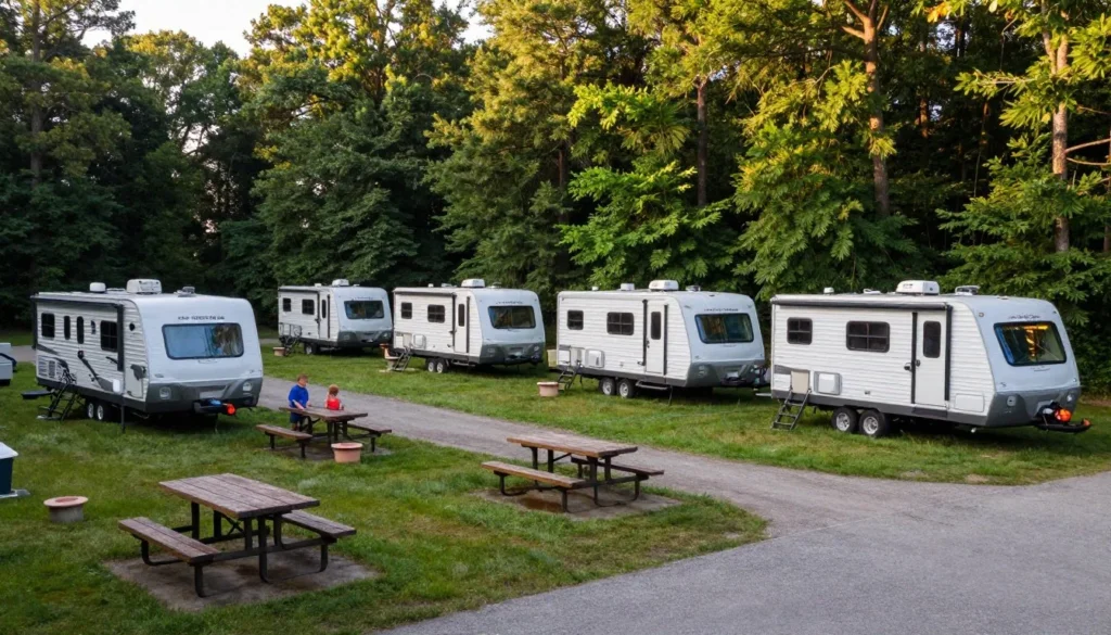 Campground at Cumberland Mountain State Park Tennessee Campground at Cumberland Mountain State Park Tennessee