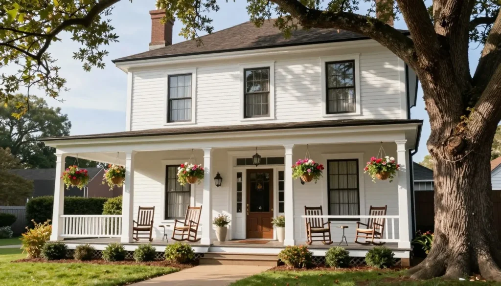Charming bed and breakfast inn with wrap-around porch in Southport Charming bed and breakfast inn with wrap-around porch in Southport