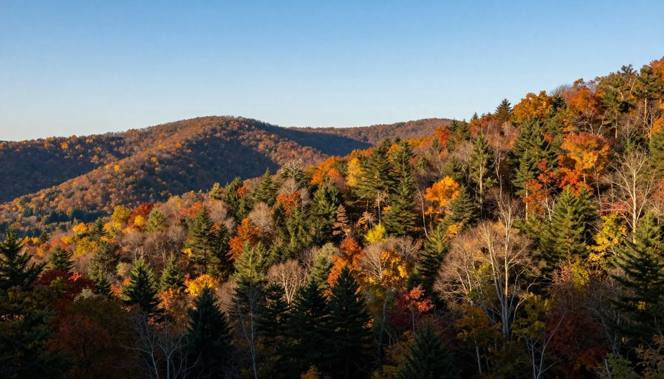 Chuck-Swan-State-Forest-Tennessee-wilderness-landscape-with-forested-hills Chuck Swan State Forest Tennessee wilderness landscape with forested hills