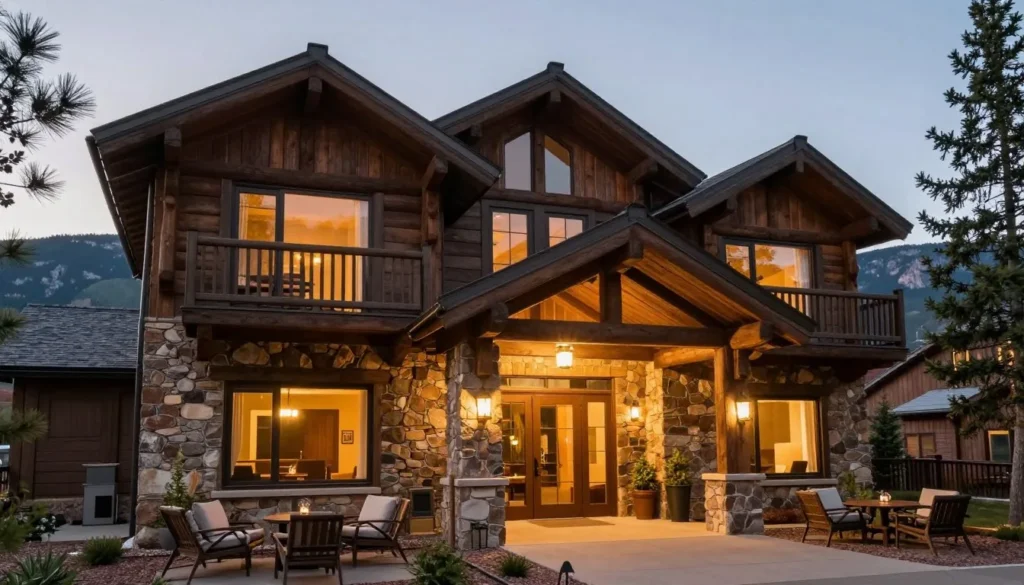 Comfortable lodge accommodation with mountain views in western Colorado Comfortable lodge accommodation with mountain views in western Colorado