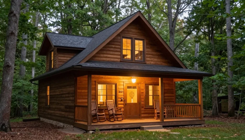 Cozy cabin accommodation nestled in Tennessee woods near Gar Island Cozy cabin accommodation nestled in Tennessee woods near Gar Island