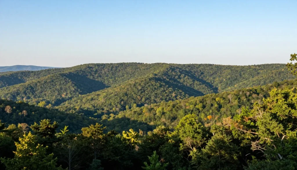 Cumberland Plateau landscape Tennessee Cumberland Plateau landscape Tennessee