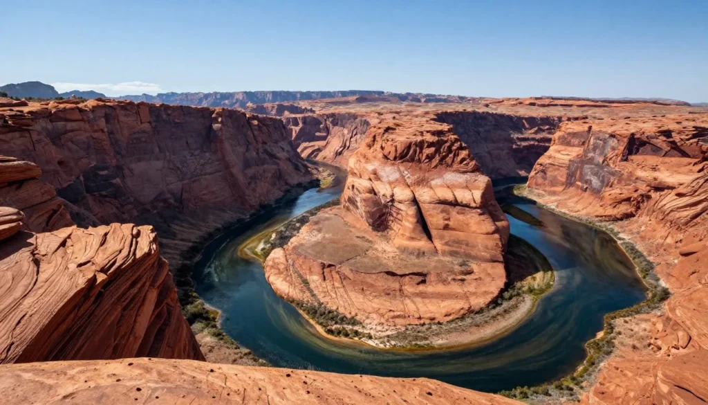 Dramatic canyon overlook view in the San Rafael Swell