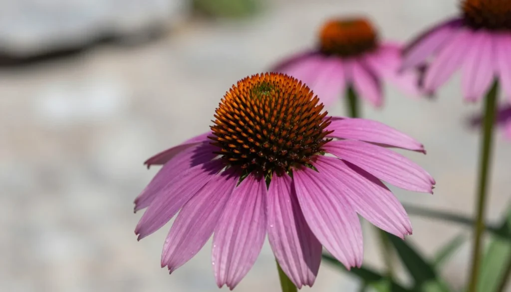 Endemic Tennessee coneflower in bloom Endemic Tennessee coneflower in bloom