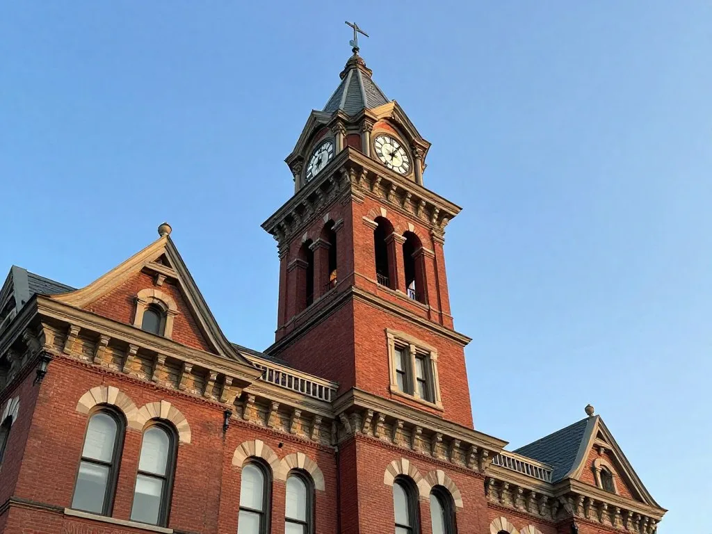 Historic Greene County Courthouse clock tower Historic Greene County Courthouse clock tower