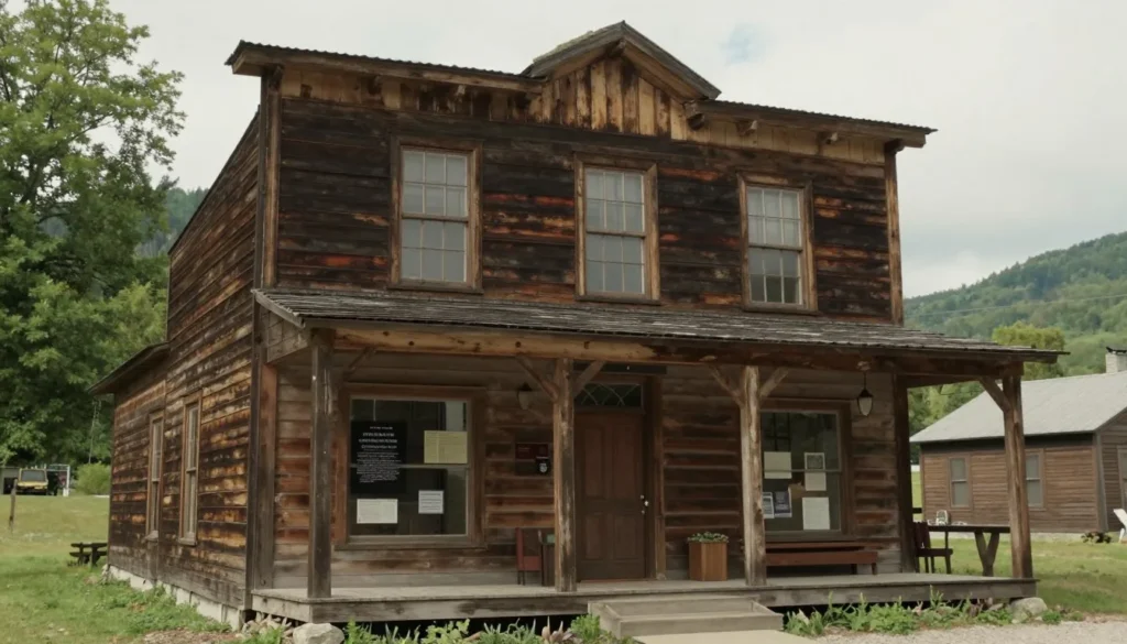 Historic building in Hot Springs showcasing Appalachian cultural heritage Historic building in Hot Springs showcasing Appalachian cultural heritage