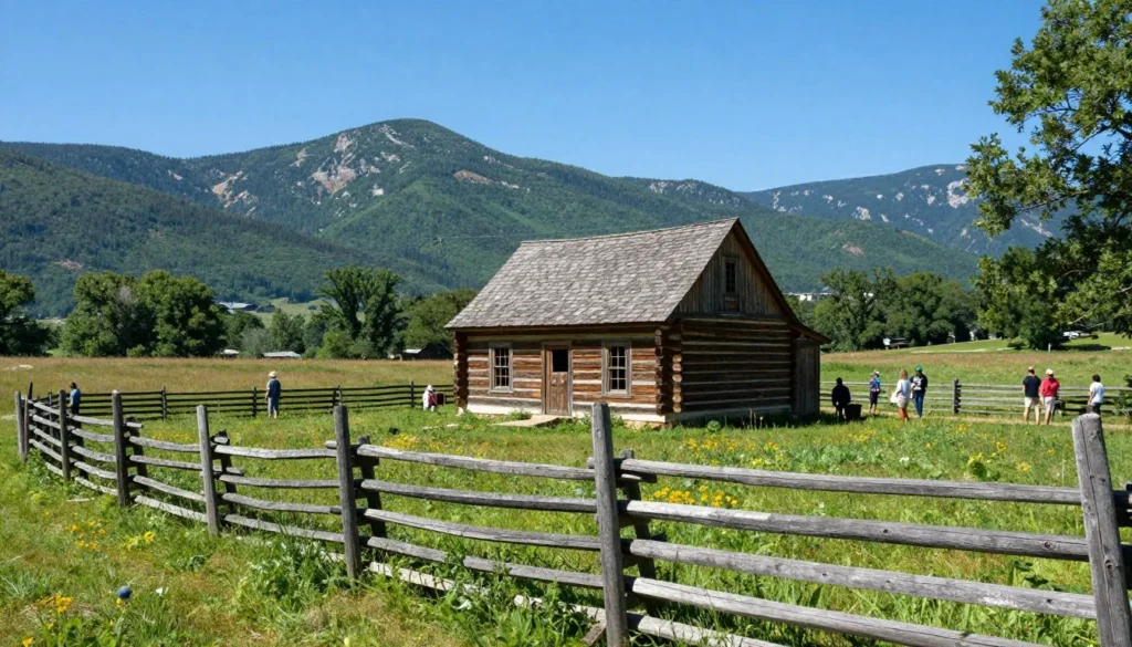 Historic buildings in Cades Cove preserved from early settlers Historic buildings in Cades Cove preserved from early settlers