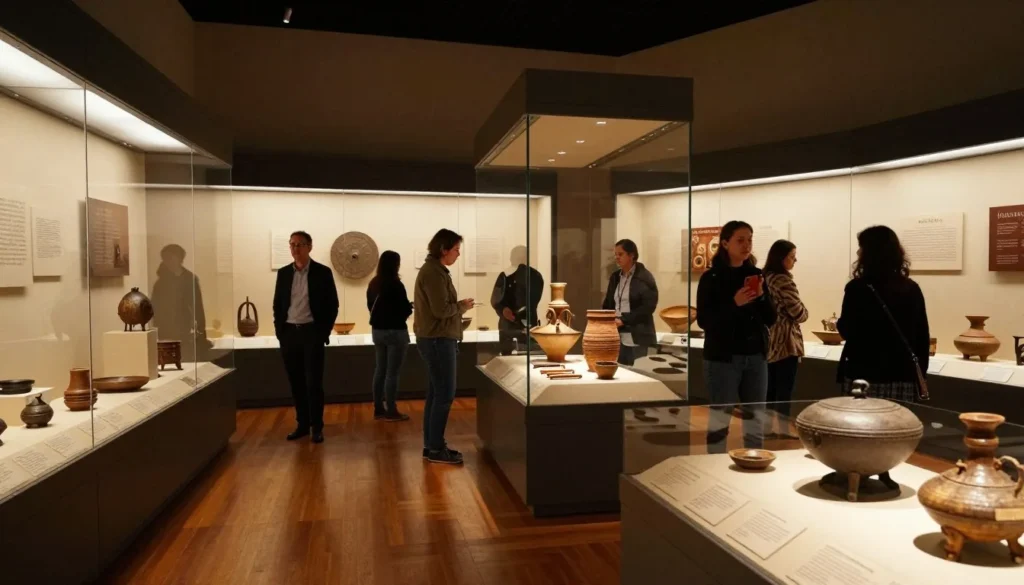 Historic cultural exhibit displaying Appalachian heritage artifacts Historic cultural exhibit displaying Appalachian heritage artifacts