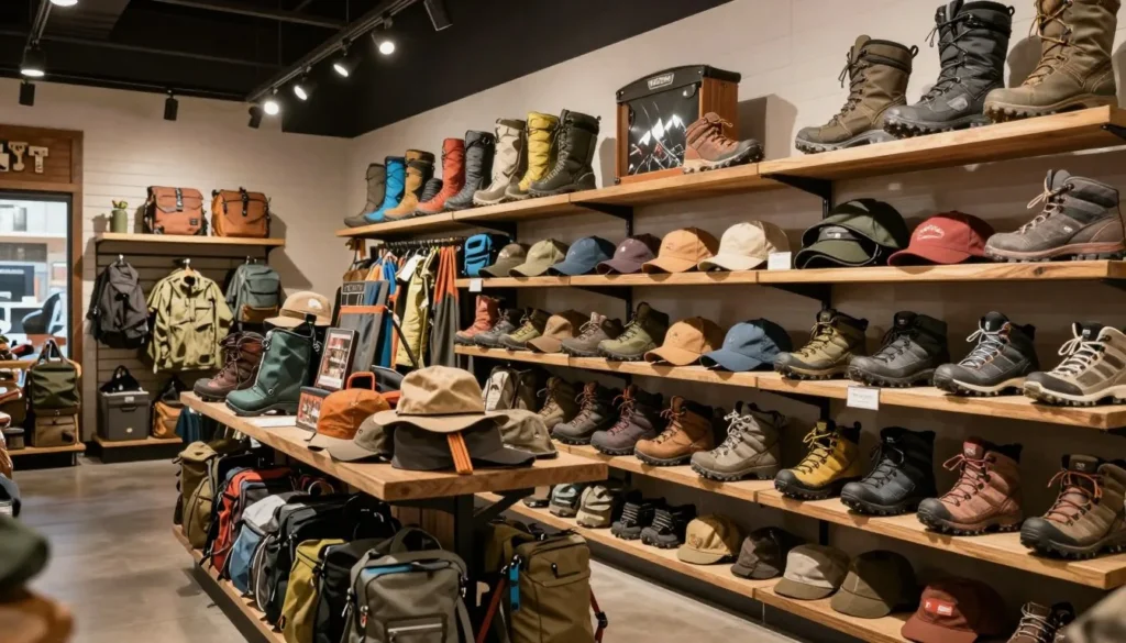 Local general store with outdoor gear and supplies
