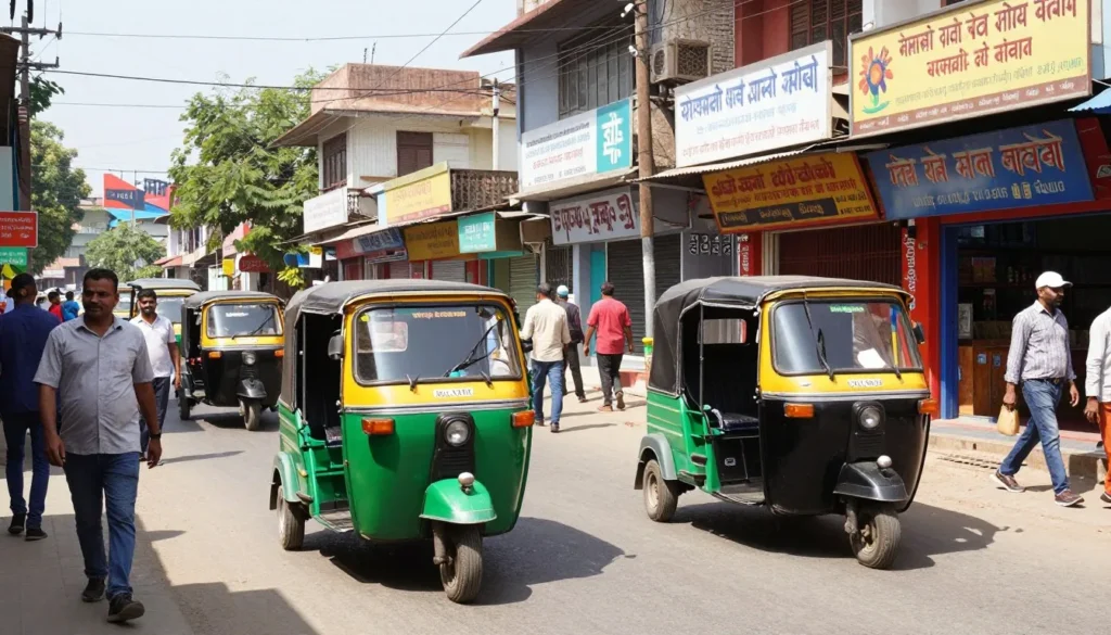 Local transportation options in Sawai Madhopur town near Ranthambore