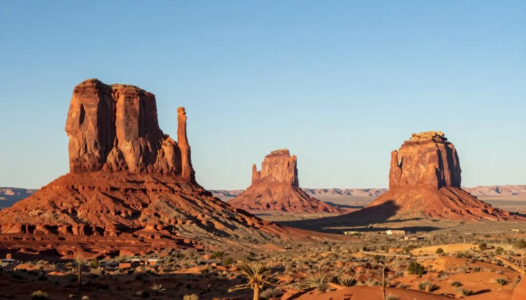 Monument Valley iconic buttes and desert landscape