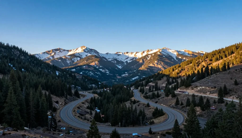 Mountain landscape view near Durango Colorado Mountain landscape view near Durango Colorado