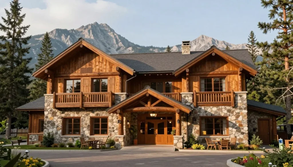 Mountain lodge accommodation near Spooner Lake Mountain lodge accommodation near Spooner Lake