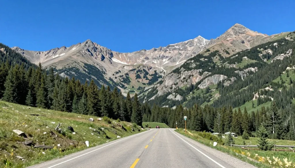 Mountain scenery near Vail Pass Recreation Area Colorado Mountain scenery near Vail Pass Recreation Area Colorado