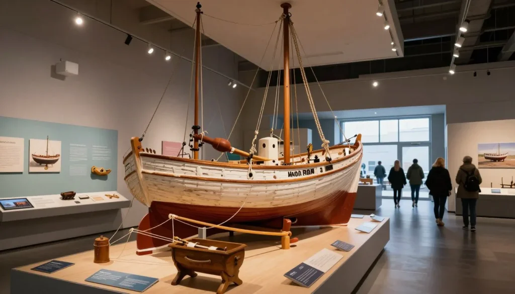 Museum exhibition about Icelandic maritime history and culture