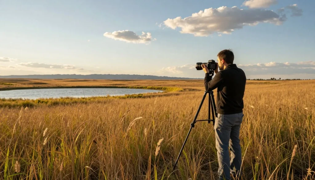 Nature photography at Two Ponds with prairie landscape Nature photography at Two Ponds with prairie landscape
