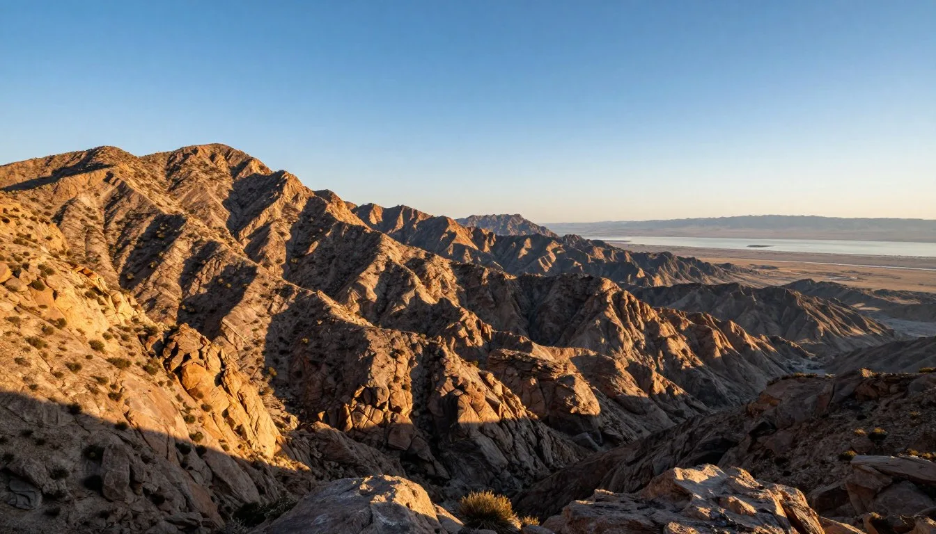 Oquirrh Mountains Utah panoramic wilderness landscape with rugged peaks
