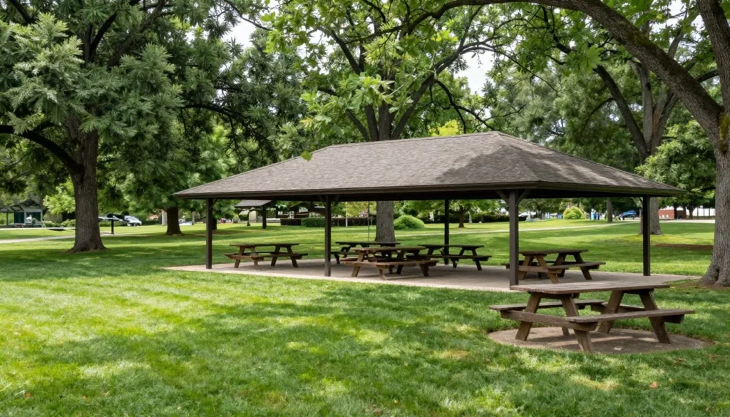 Peaceful Tennessee state park picnic area Peaceful Tennessee state park picnic area