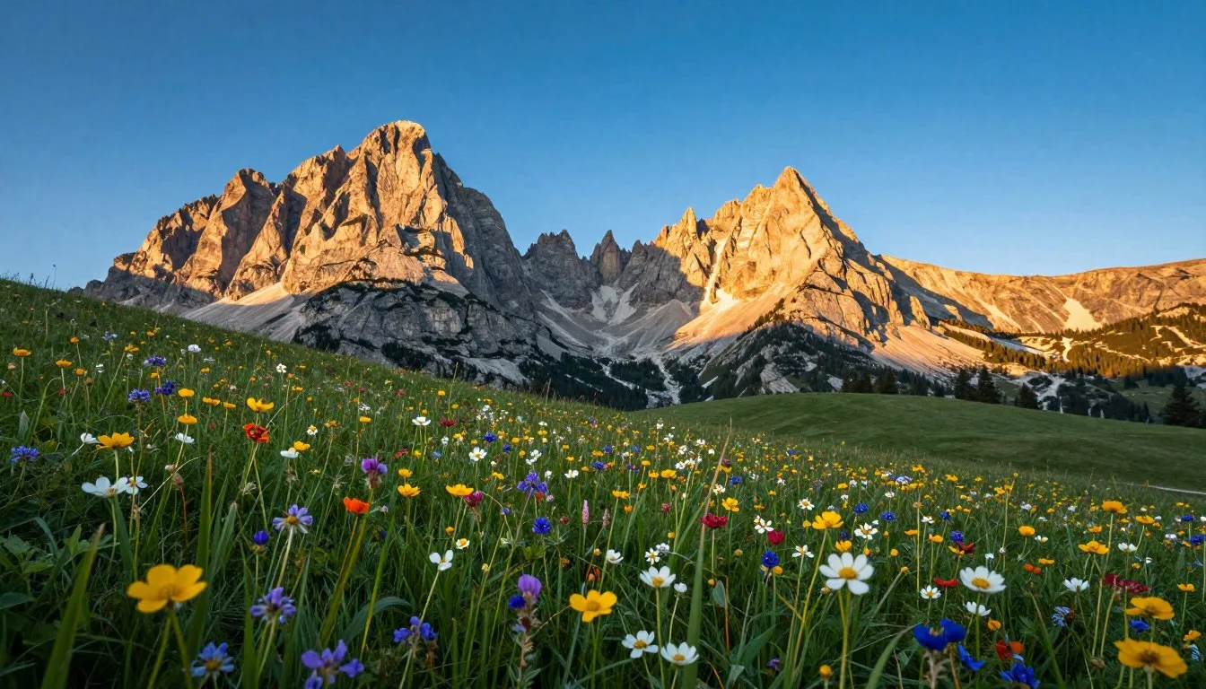 Pristine-alpine-meadow-with-wildflowers-in-Ruby-Mountains-Nevada-wilderness-area Pristine alpine meadow with wildflowers in Ruby Mountains Nevada wilderness area