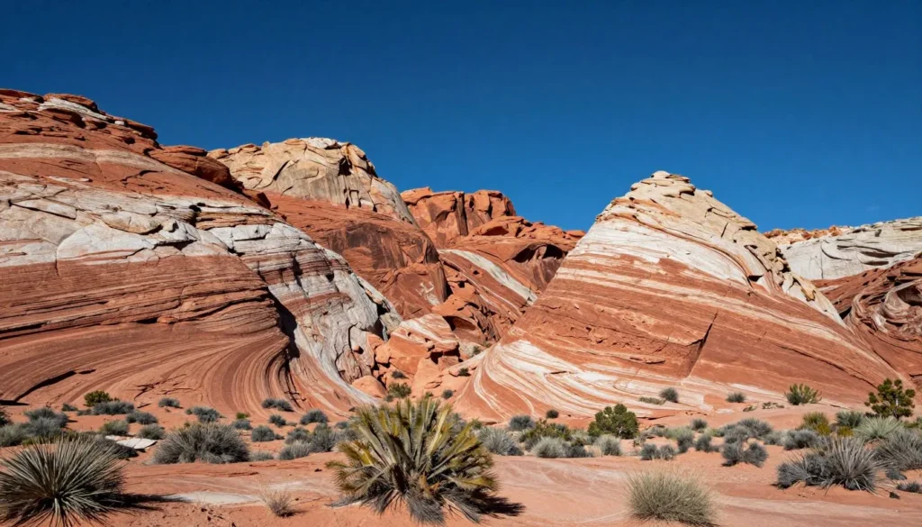 Red Rock Canyon landscape near Spring Mountain Ranch State Park Nevada