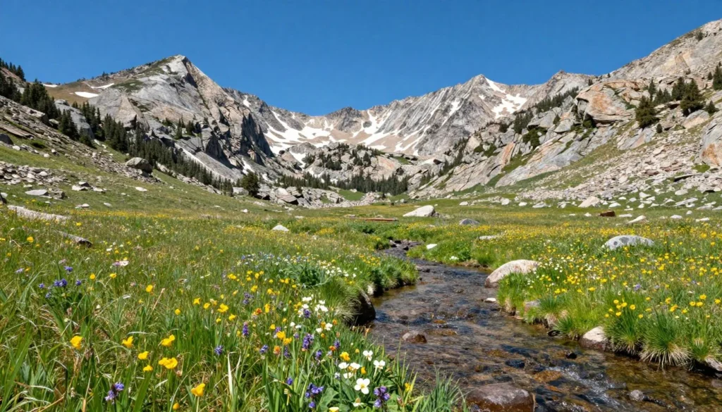 Ruby Mountains wilderness landscape near South Fork area