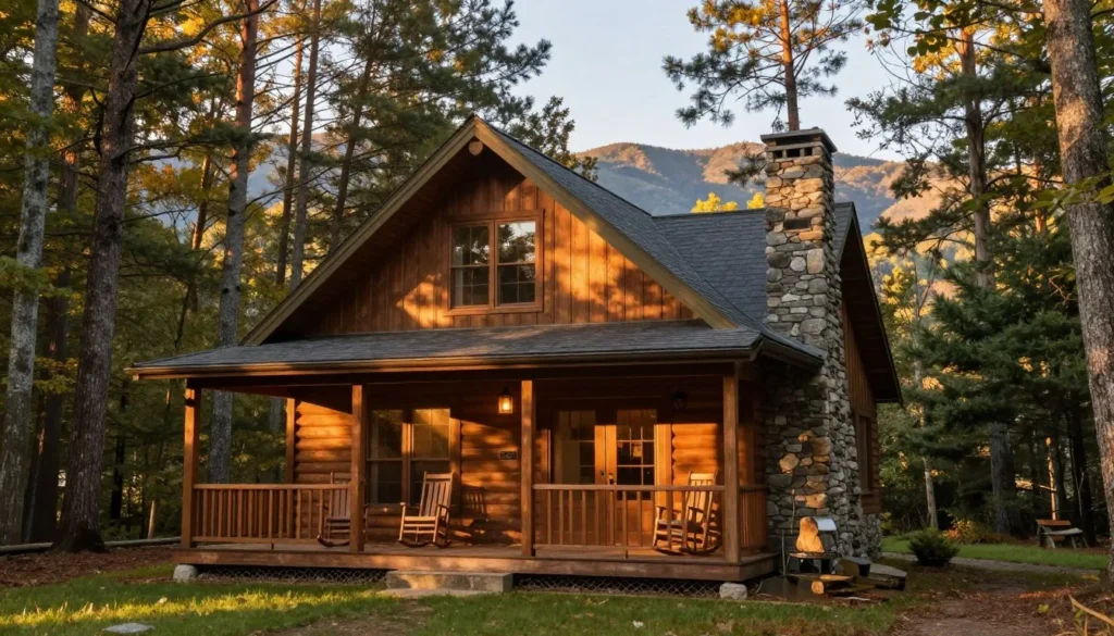 Rustic cabin accommodation in Smoky Mountains Rustic cabin accommodation in Smoky Mountains