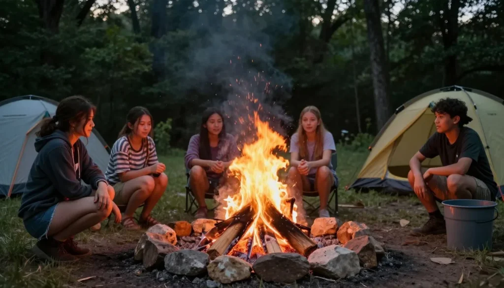 Safe camping practices at Indian Mountain State Park Safe camping practices at Indian Mountain State Park
