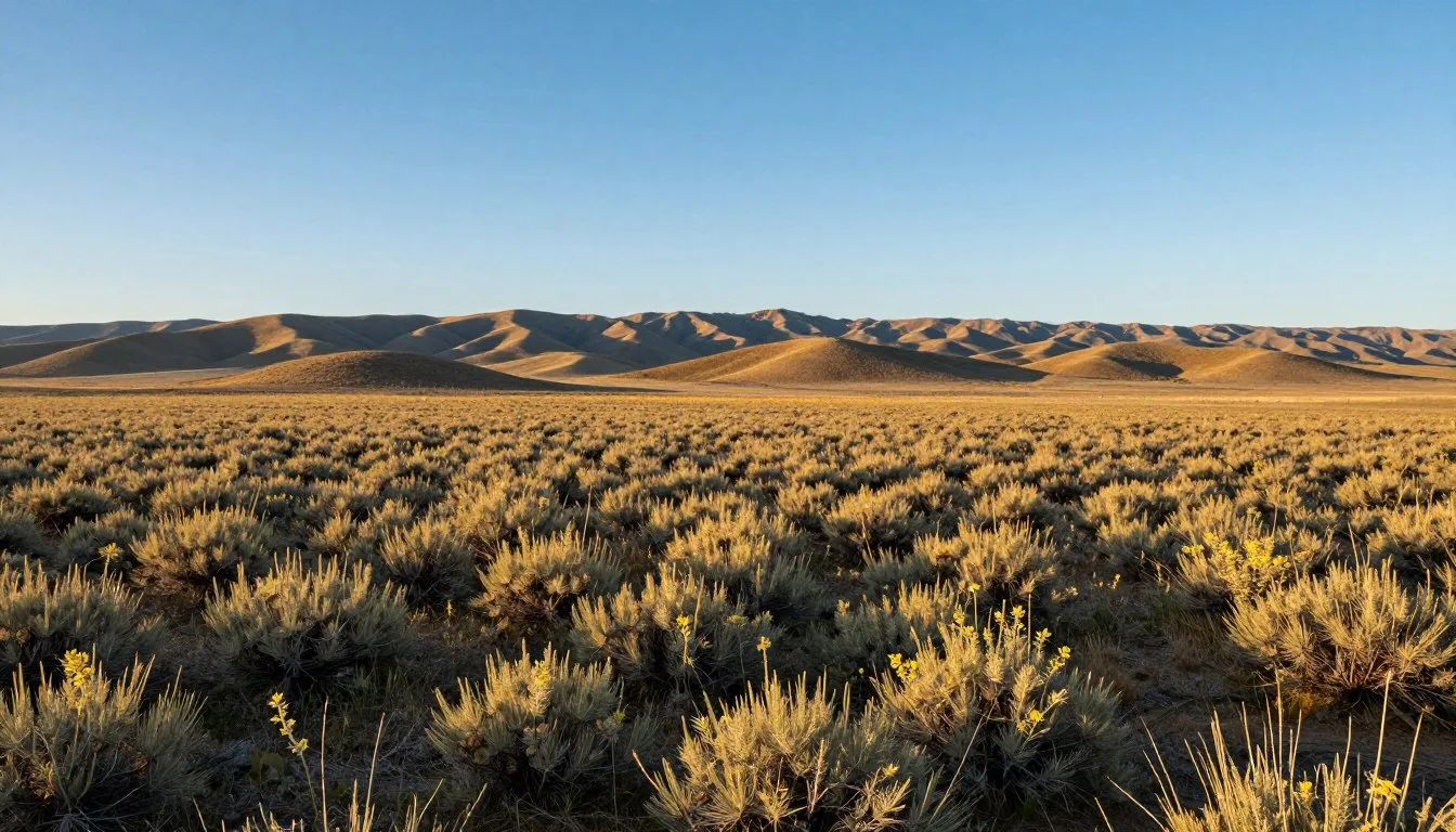 Sheldon National Wildlife Refuge vast sagebrush landscape with rolling hills