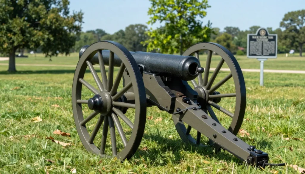 Shiloh National Military Park historic cannon display Shiloh National Military Park historic cannon display