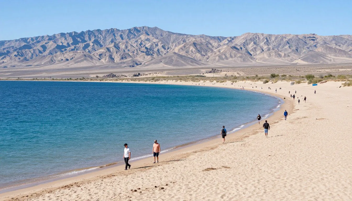 South Cove Beach Lake Mead Nevada pristine shoreline with turquoise water