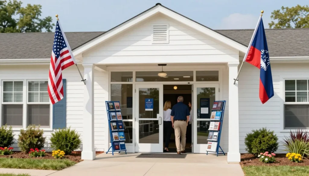 Southport visitor information center building Southport visitor information center building