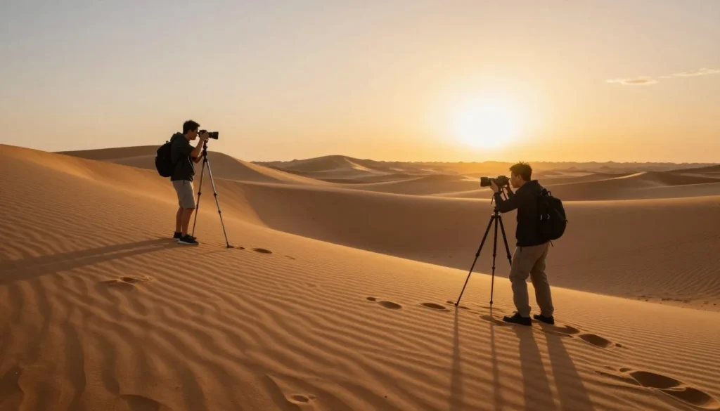 Sunset photography at Sand Mountain Nevada sand dunes Sunset photography at Sand Mountain Nevada sand dunes
