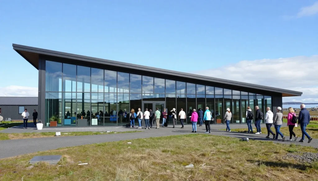 Thingvellir National Park Iceland visitor center building exterior Thingvellir National Park Iceland visitor center building exterior