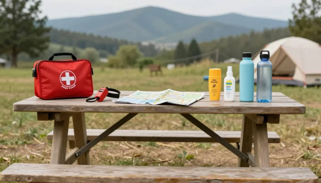 Well prepared outdoor recreation equipment Well prepared outdoor recreation equipment