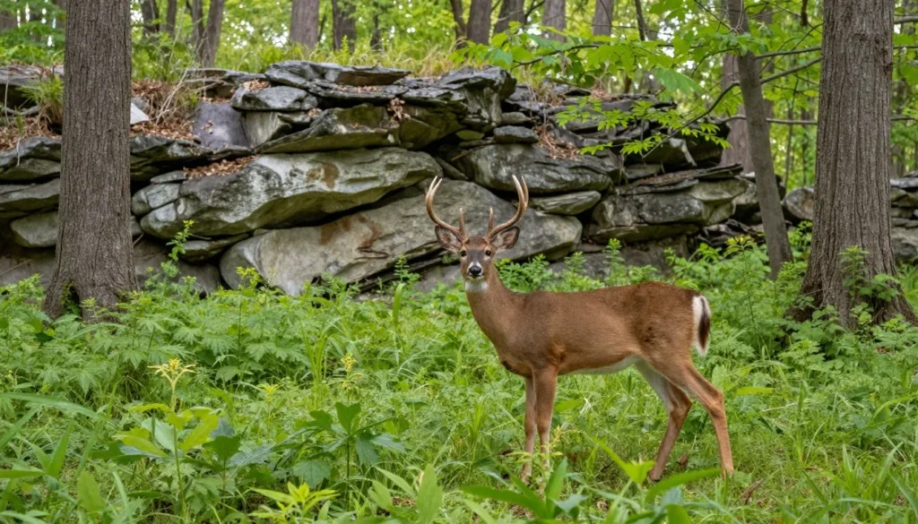Wildlife and natural habitat at Dunbar Cave State Park Tennessee