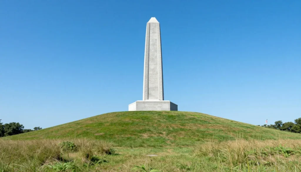 Wright Brothers National Memorial monument on Kill Devil Hills Wright Brothers National Memorial monument on Kill Devil Hills