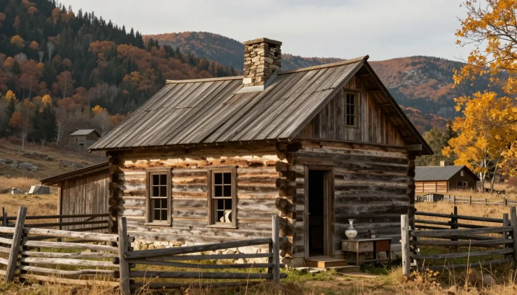historic log cabin in Tennessee mountains historic log cabin in Tennessee mountains